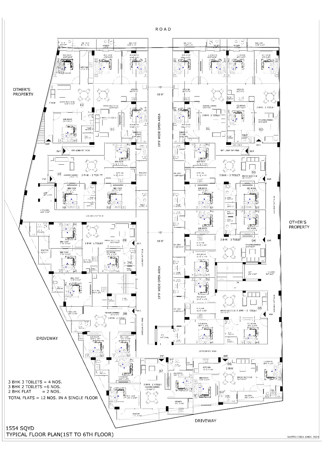typical Floor plan